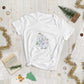 Rainbow and Flowers Women's short sleeve t-shirt